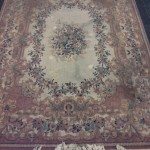 oriental rug before being cleaned