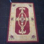 oriental rug after being cleaned